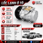 Lốc Điều Hòa Toyota STAL ST050101 (10P15, A1, 12V)