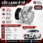 Lốc Điều Hòa Suzuki STAL ST080103 (10P08E, A1, 12V)