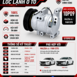 Lốc Điều Hòa Mazda 6 / FAW B70 STAL ST090101 (10P09, PV6, 12V)