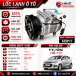 Lốc Điều Hòa Hyundai i10 1.2i STAL ST090613 (10SP11, PV5, 12V)