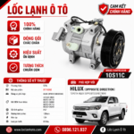 Lốc Điều Hòa Toyota Hilux (Opposite Direction) STAL ST110302 (10S11C, PV7, 12V)