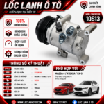 Lốc Điều Hòa Mazda 6 / Atenza / CX-5 STAL ST120305 (10S13, PV6, 12V)
