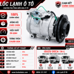 Lốc Điều Hòa Isuzu DECA 1A-L STAL ST150925 (10S15, 1A, 24V)