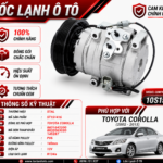Lốc Điều Hòa Toyota Corolla 2002-2013 STAL ST151416 (10S15C, PV6, 12V)