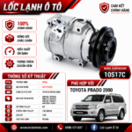 Lốc Điều Hòa Toyota Prado 2000 STAL ST171012 (10S17C, A1, 12V)