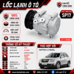 Lốc Điều Hòa Chevrolet Captiva 3.2 Diesel STAL ST175050 (SP17, PV6, 12V)