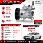 Lốc Điều Hòa Honda Civic 1.8i 2014- STAL ST230712 (10SA13E, PV6, 12V)