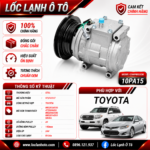 Lốc Điều Hòa Toyota STAL ST250137 (10PA15, A1, 24V)