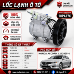 Lốc Điều Hòa Honda Accord 2.2 2005- STAL ST270302 (10PA17C, PV6, 12V)