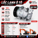 Lốc Điều Hòa HITACHI 200-6 STAL ST280301 (DKS 150C, B1, 24V)
