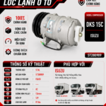 Lốc Điều Hòa Isuzu STAL ST280909 (DKS15C, A2, 12V)