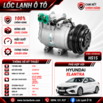 Lốc Điều Hòa Hyundai Elantra STAL ST350101 (HS15, PV4, 12V)