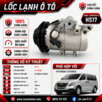 Lốc Điều Hòa Hyundai Starex STAL ST370205 (HS17, PV1, 12V)