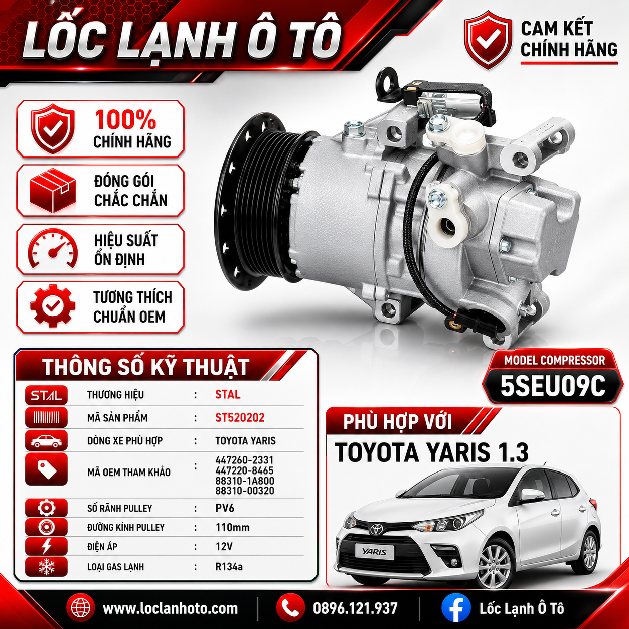st520202_ff9af4e27f1344bd828bcb33b2a407ac.png Lốc Điều Hòa Toyota Yaris 1.3 STAL ST520202 (5SEU09C, PV6, 12V) - Ảnh 1