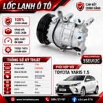 Lốc Điều Hòa Toyota Yaris 1.5 STAL ST520304 (5SEU12C, PV4, 12V)