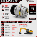 Lốc Điều Hòa HYUNDAI 200-5 STAL ST560202 (V5, A1, 24V)