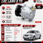 Lốc Điều Hòa Buick Excelle 1.6 STAL ST560807 (V5, PV6, 12V)