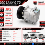 Lốc Điều Hòa Nhiều dòng xe STAL ST561615 (5V16, PV6, 12V)