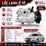 Lốc Điều Hòa Hyundai Elantra 1.6 2004 STAL ST645028 (VS16, PV4, 12V)
