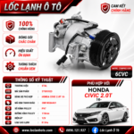 Lốc Điều Hòa Honda Civic 2.0T 2016- STAL ST681923 (6CVC, PV7, 12V)
