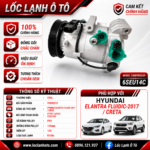 Lốc Điều Hòa Hyundai Elantra Fluidic 2017 / Creta STAL ST693291 (6SEU14C, PV5, 12V)