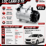 Lốc Điều Hòa Ford Focus MK3-MK4 / C-Max 1.6 TDC Focus 2005-2011; C-Max 2007-2010 STAL ST699291 (VS16, PV5, 12V)