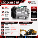 Lốc Điều Hòa CATERPILLAR ENGINEERING TRUCK/EXCAVATOR STAL ST751115 (7H15, A1, 24V)