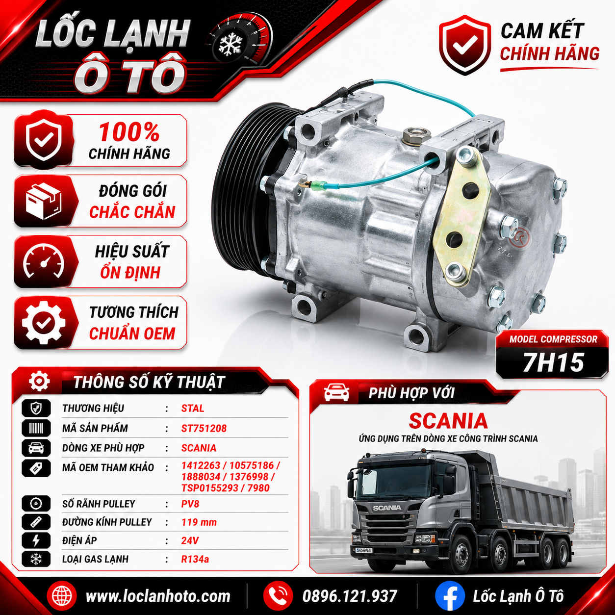 st751208_6a0b20590ea54c8c98ad5182017bada8.png Lốc Điều Hòa Scania STAL ST751208 (7H15, PV8, 24V) - Ảnh 1