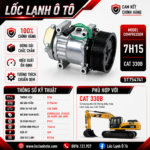Lốc Điều Hòa CAT 330B STAL ST754741 (7H15, PV12, 24V)