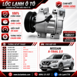 Lốc Điều Hòa Nissan X-Trail 2.5 STAL ST771233 (7SBU17, PV6, 12V)