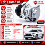Lốc Điều Hòa Toyota Highlander 3.5 STAL ST790712 (7SEU17C, PV7, 12V)