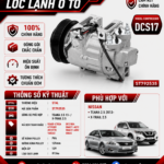 Lốc Điều Hòa Nissan Teana / X-Trail 2.5 STAL ST792535 (DCS17, PV6, 12V)