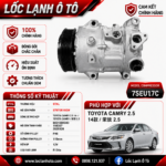Lốc Điều Hòa Toyota Camry 2.5L 2014 trở lên STAL ST970516GW (7SEU17C, PV6, 12V)