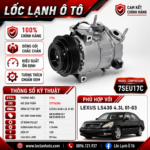 Lốc Điều Hòa Lexus LS430 4.3L 2001-2003 STAL ST976286 (7SEU17C, PV6, 12V)